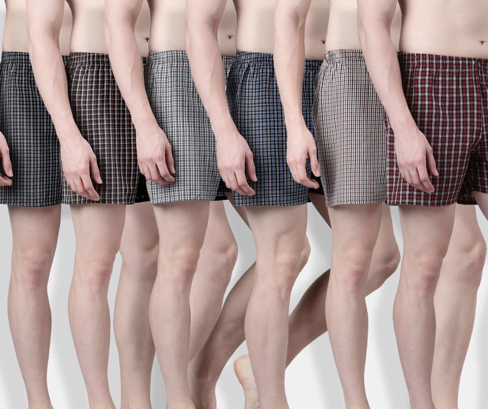 metronaut Pack of 6 Checkered Men Boxer-picture-13