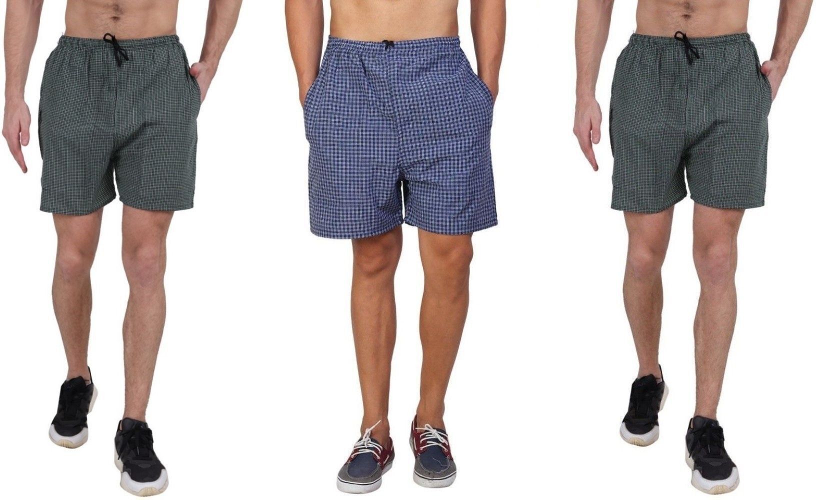 divasha ent trend Pack of 2 Checkered Men Boxer-picture-20