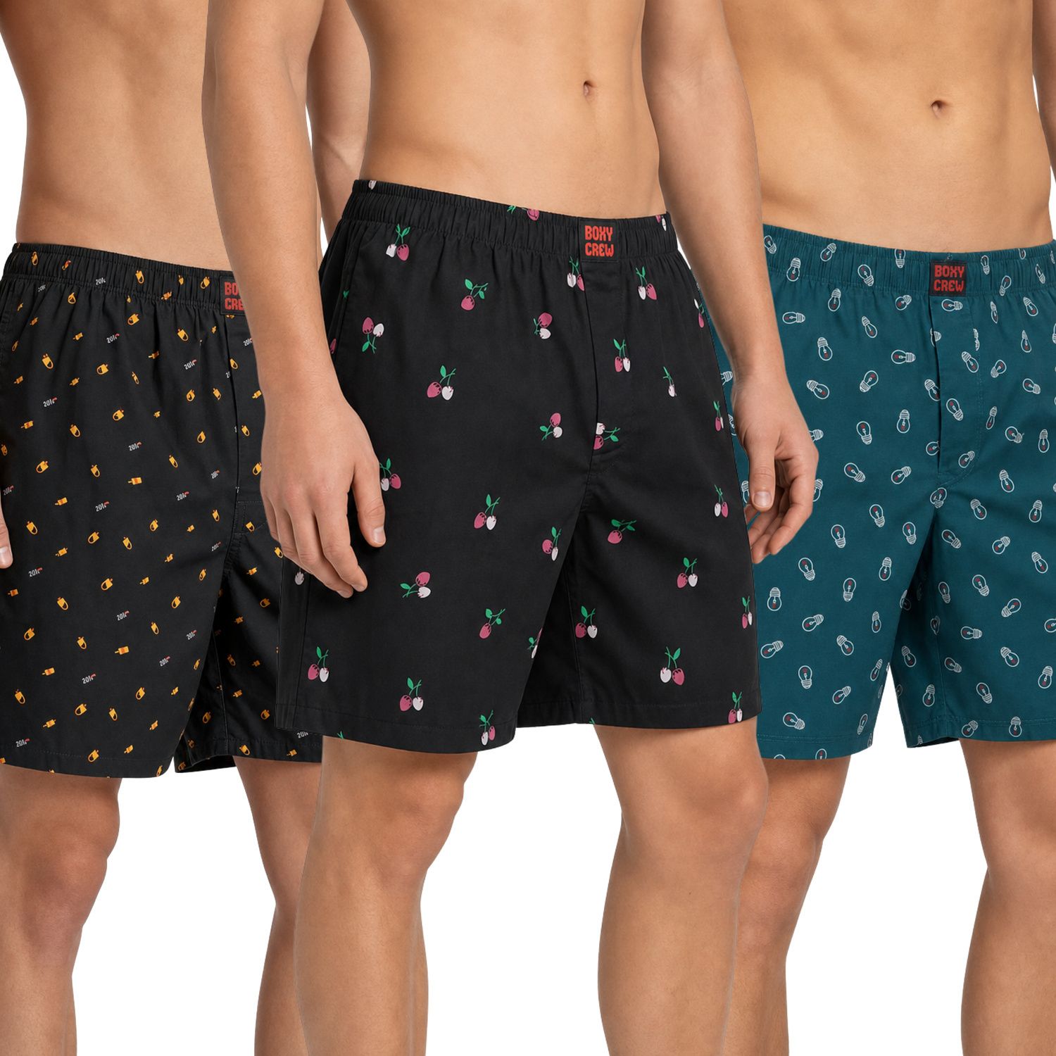 boxy crew Pack of 3 Printed Men Boxer-picture-43