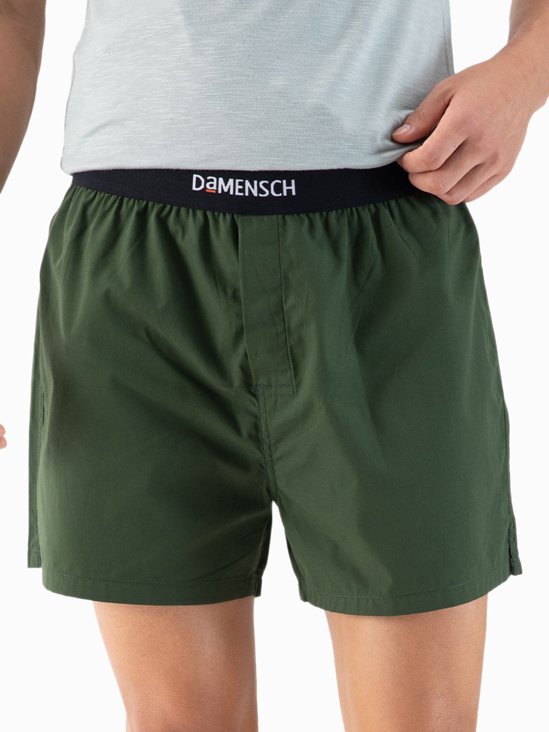 Breeze Solid Mixed Inner Boxers Solid Men Boxer-image-6