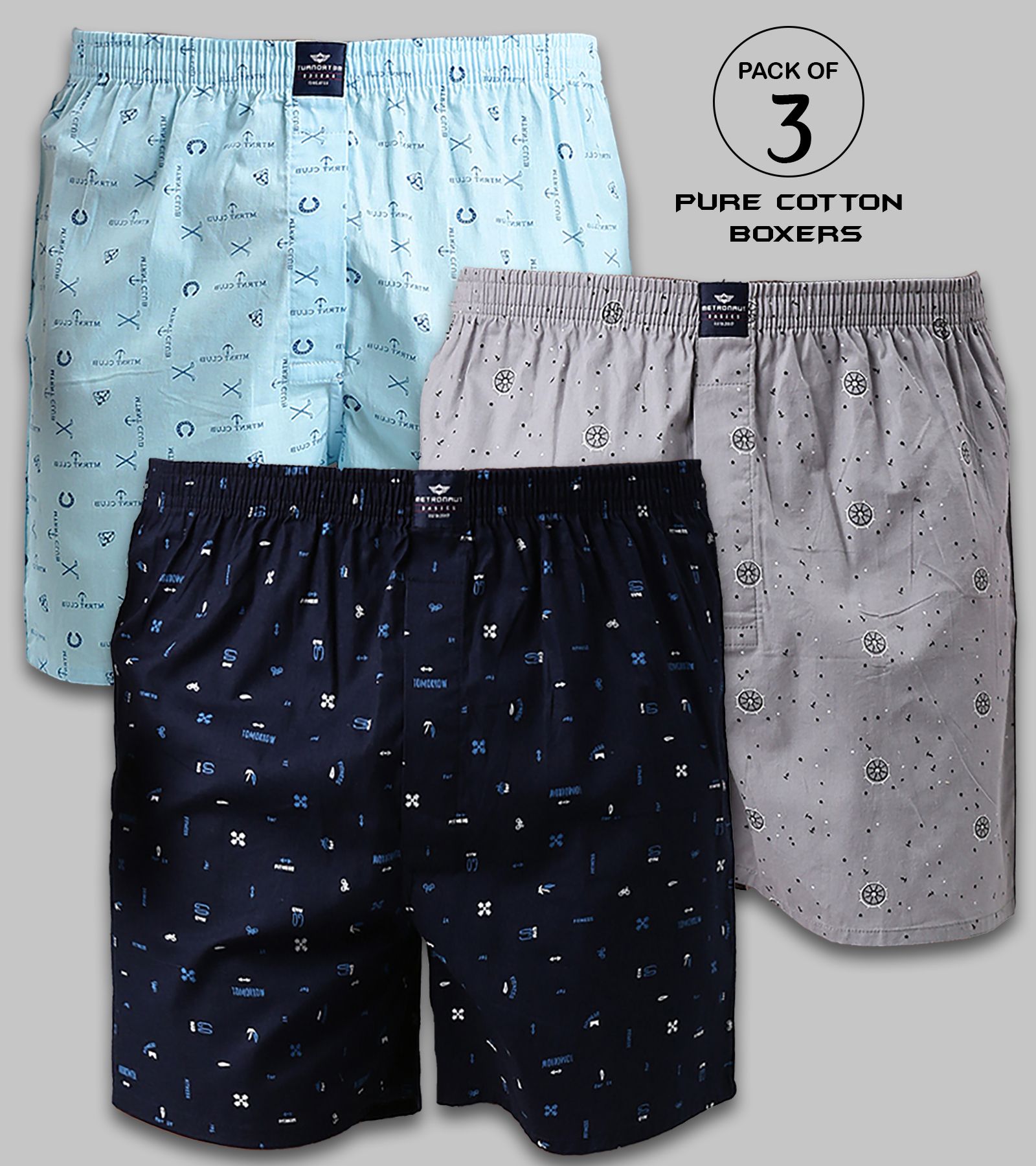 metronaut Pack of 3 Printed Men Boxer-picture-16