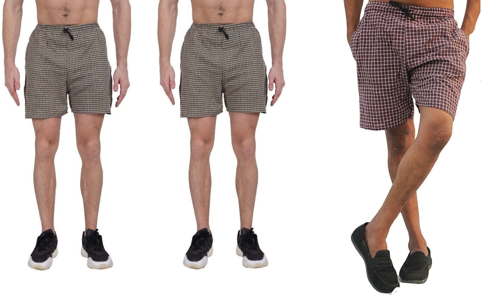 divasha ent trend Pack of 2 Checkered Men Boxer-picture-21