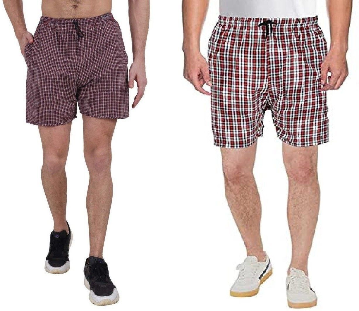 divasha ent trend Pack of 2 Checkered Men Boxer-picture-41