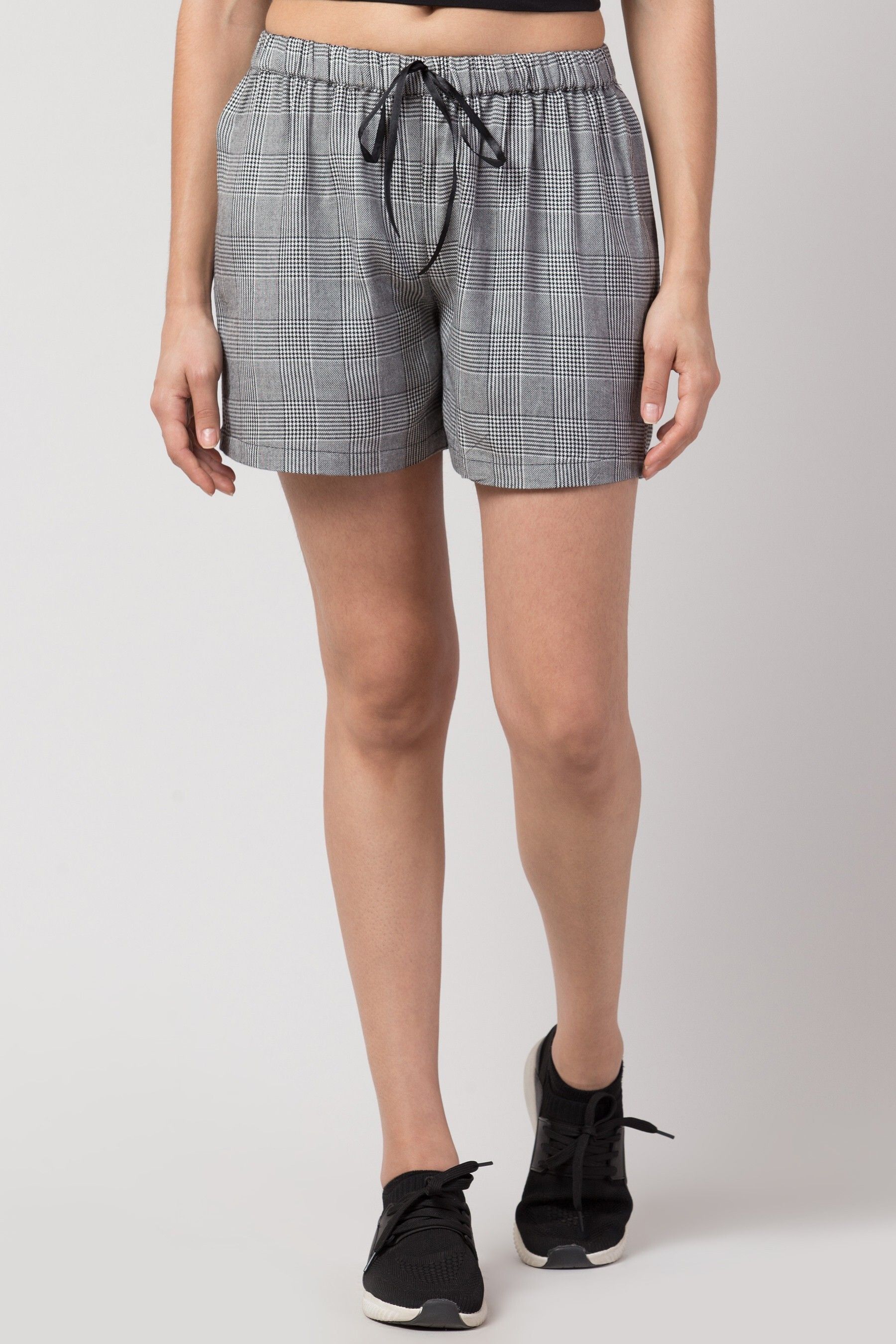 Checkered Women Boxer