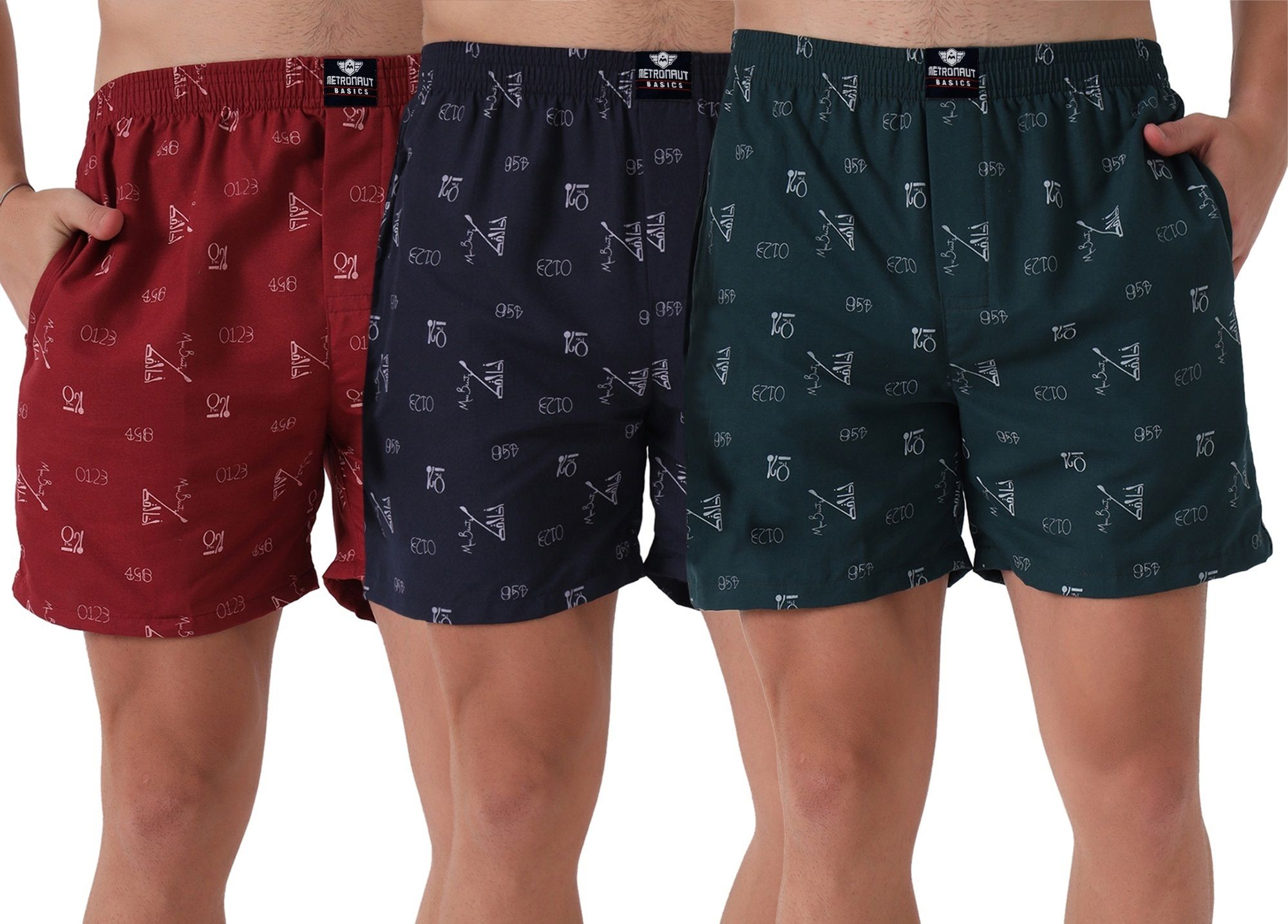 metronaut Pack of 3 Printed Men Boxer-picture-18