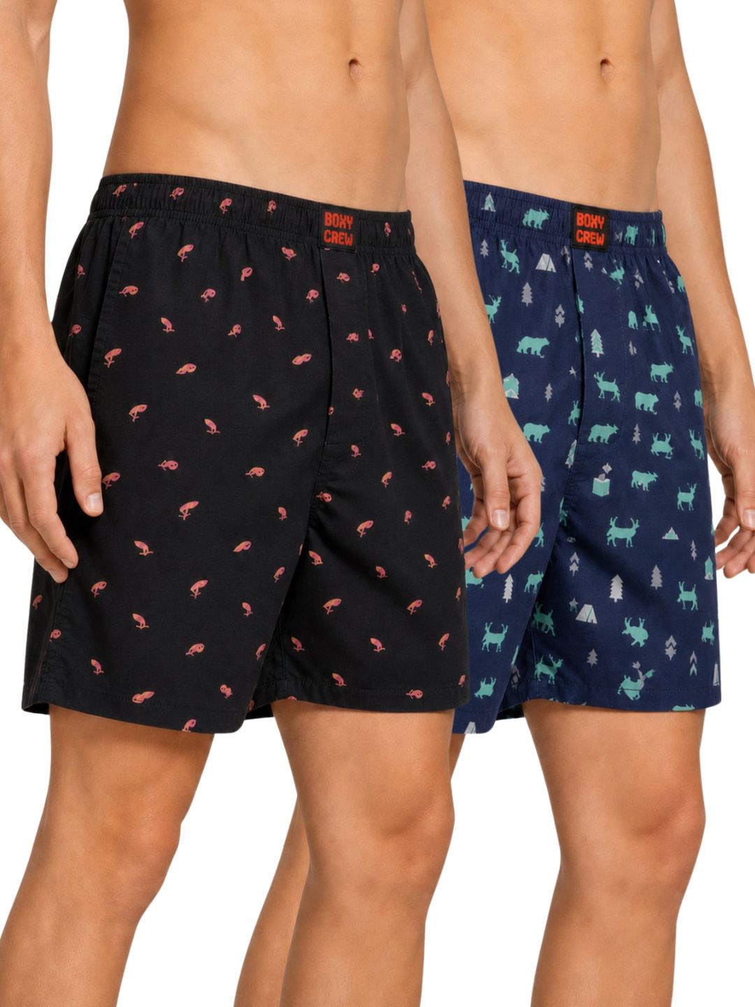 boxy crew Pack of 2 Printed Men Boxer-picture-28