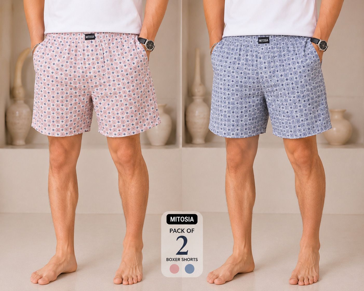 mitosia Pack of 2 Printed Men Boxer-picture-38
