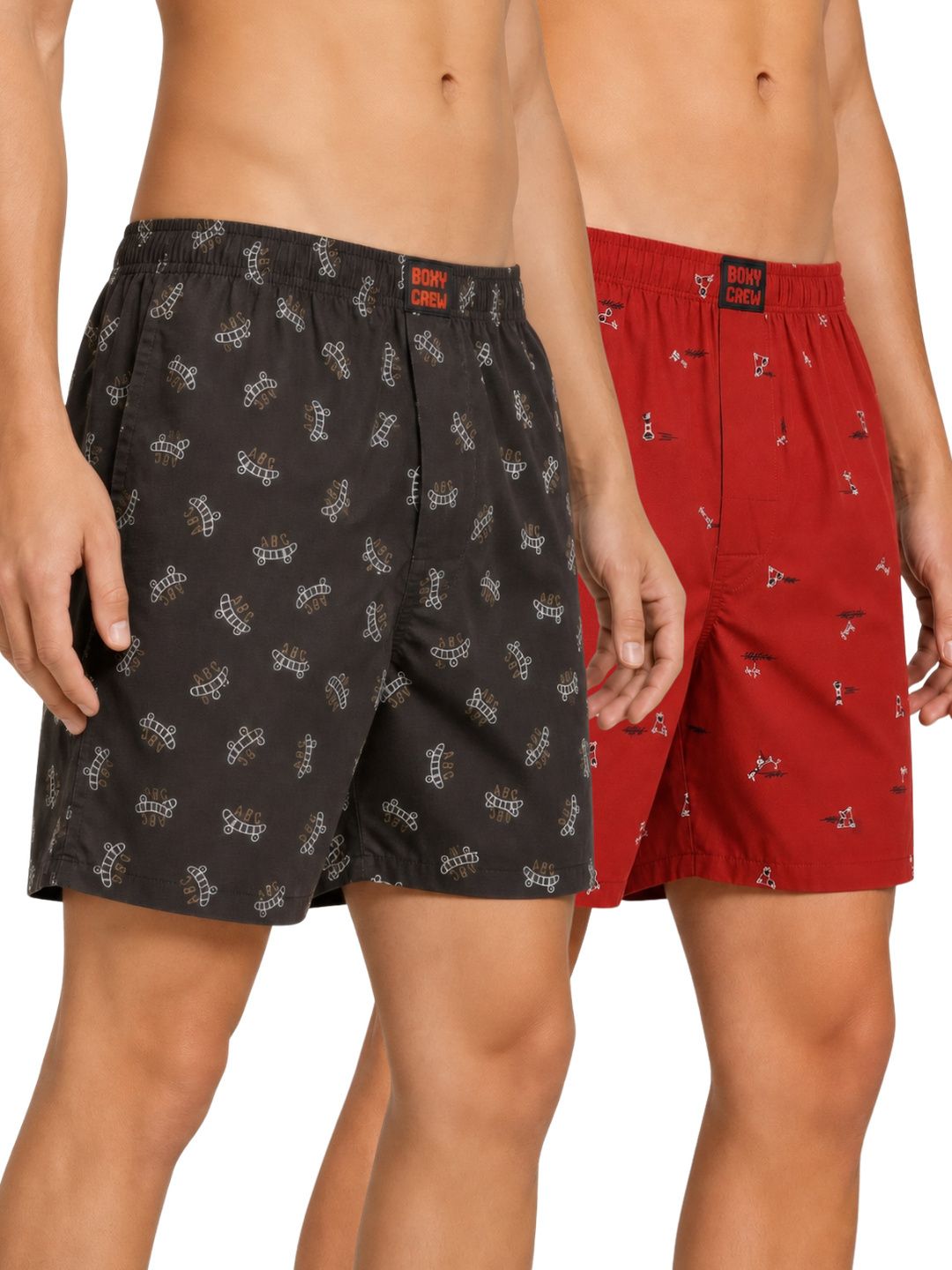 boxy crew Pack of 2 Printed Men Boxer-picture-14