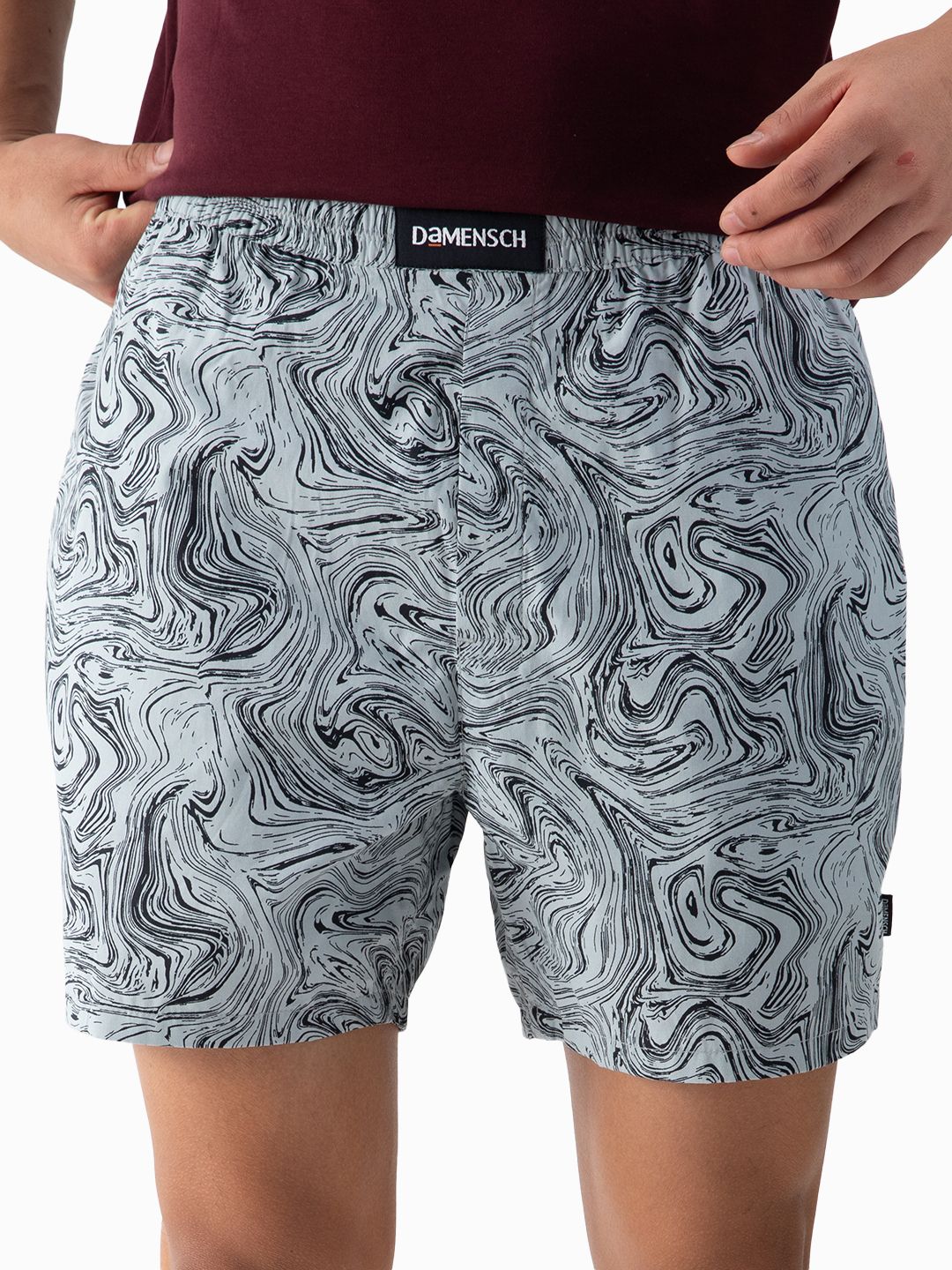 damensch Cotton Side Pocket Printed Men Boxer-picture-15