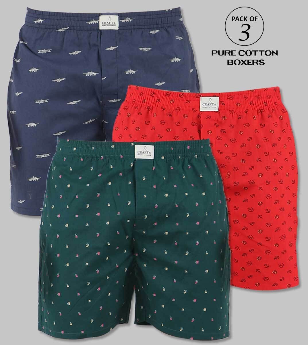 supersquad Pack of 3 Printed Men Boxer-picture-28