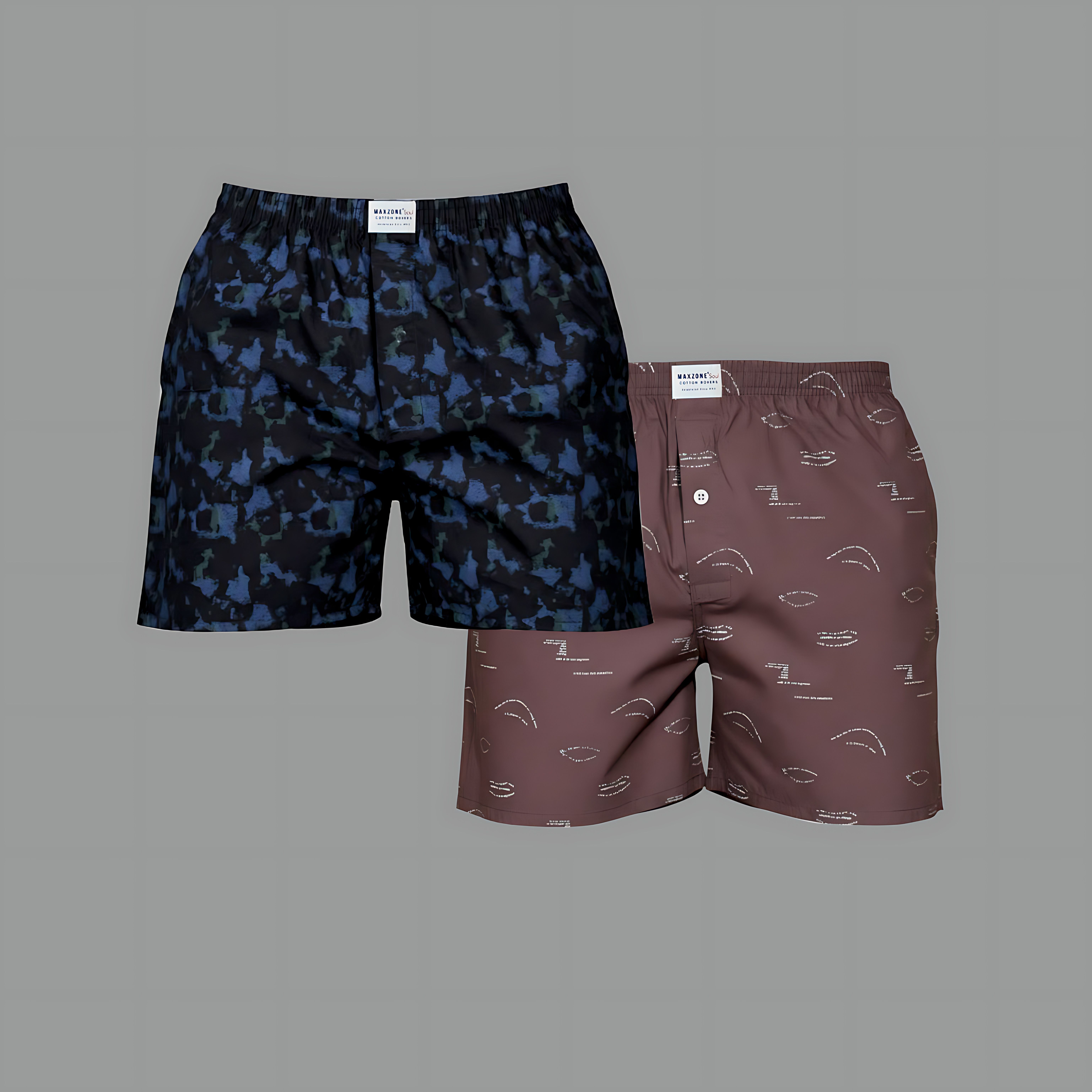 maxzoneecommerce Pack of 2 Printed Men Boxer-picture-46
