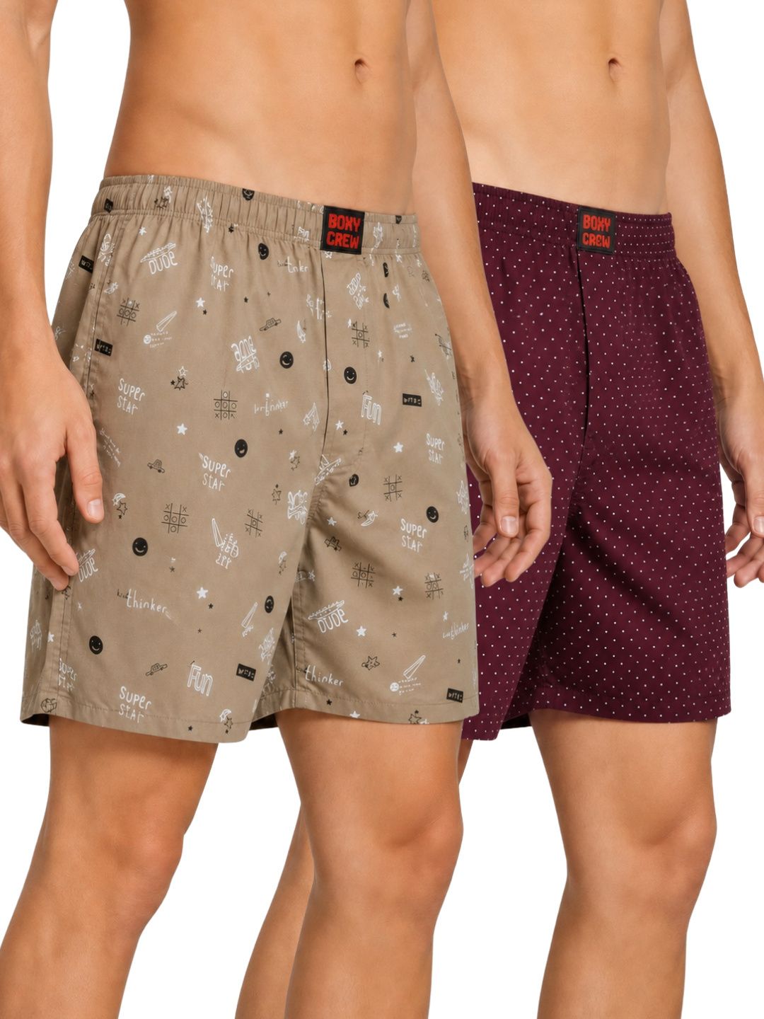 boxy crew Pack of 2 Printed Men Boxer-picture-38