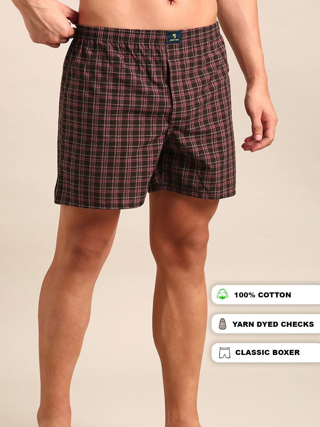 joven Checkered Men Boxer-picture-23