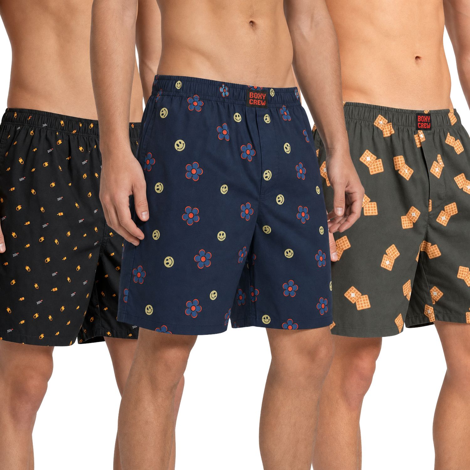 boxy crew Pack of 3 Printed Men Boxer-picture-11