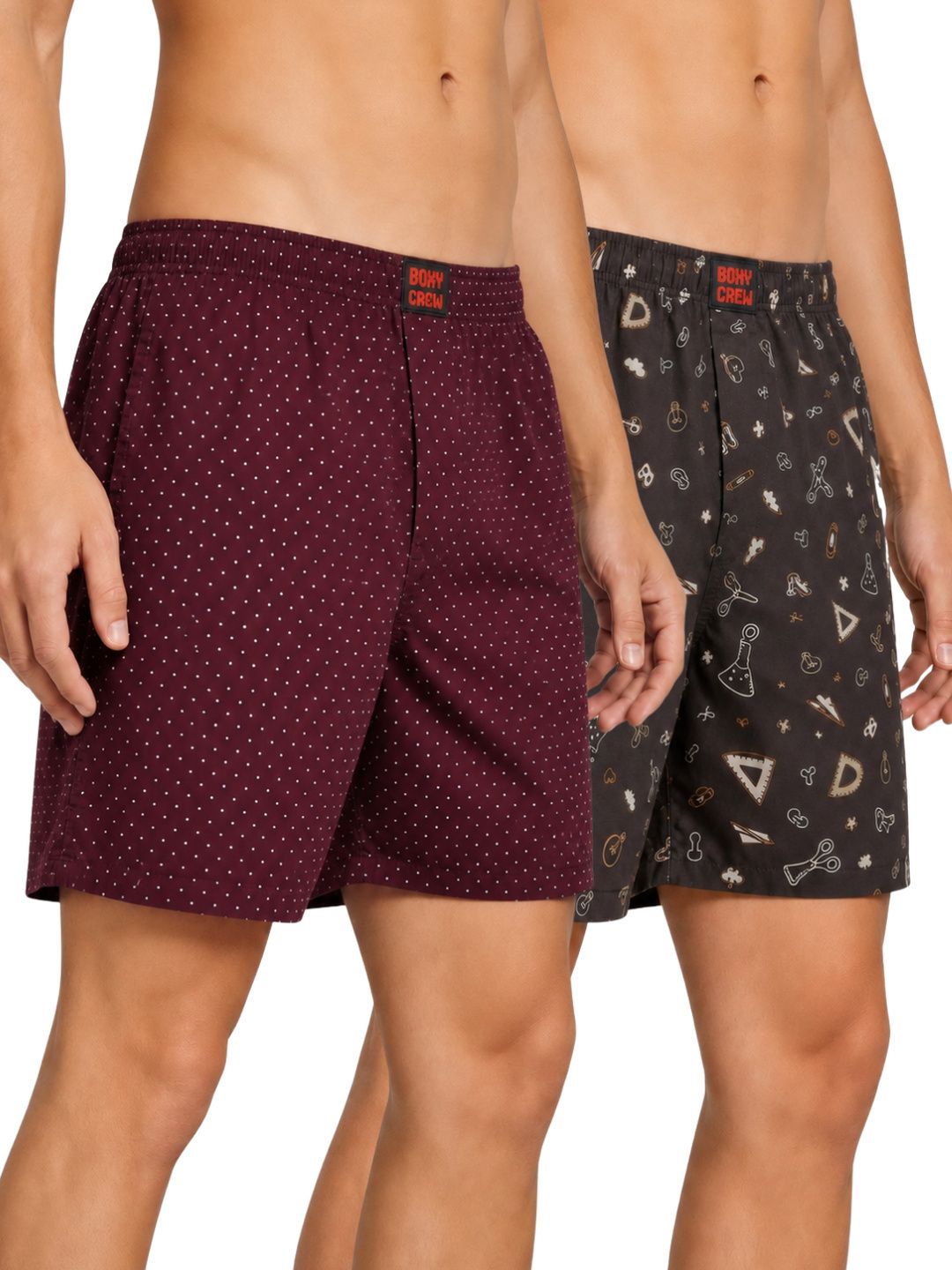 boxy crew Pack of 2 Printed Men Boxer-picture-36