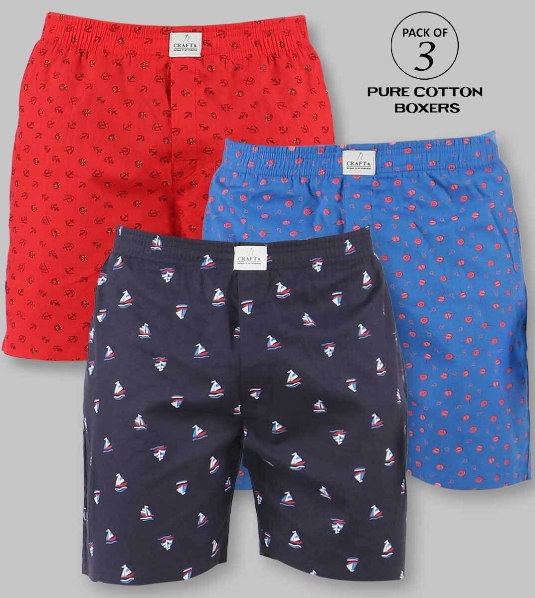 supersquad Pack of 3 Printed Men Boxer-picture-13