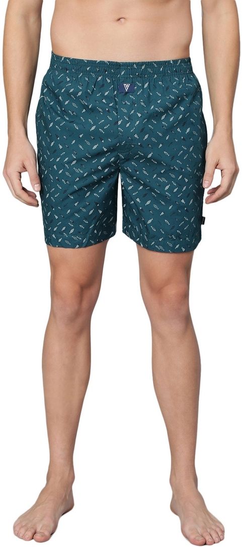 van heusen Allover Print And Side Pocket Printed Men Boxer-picture-21