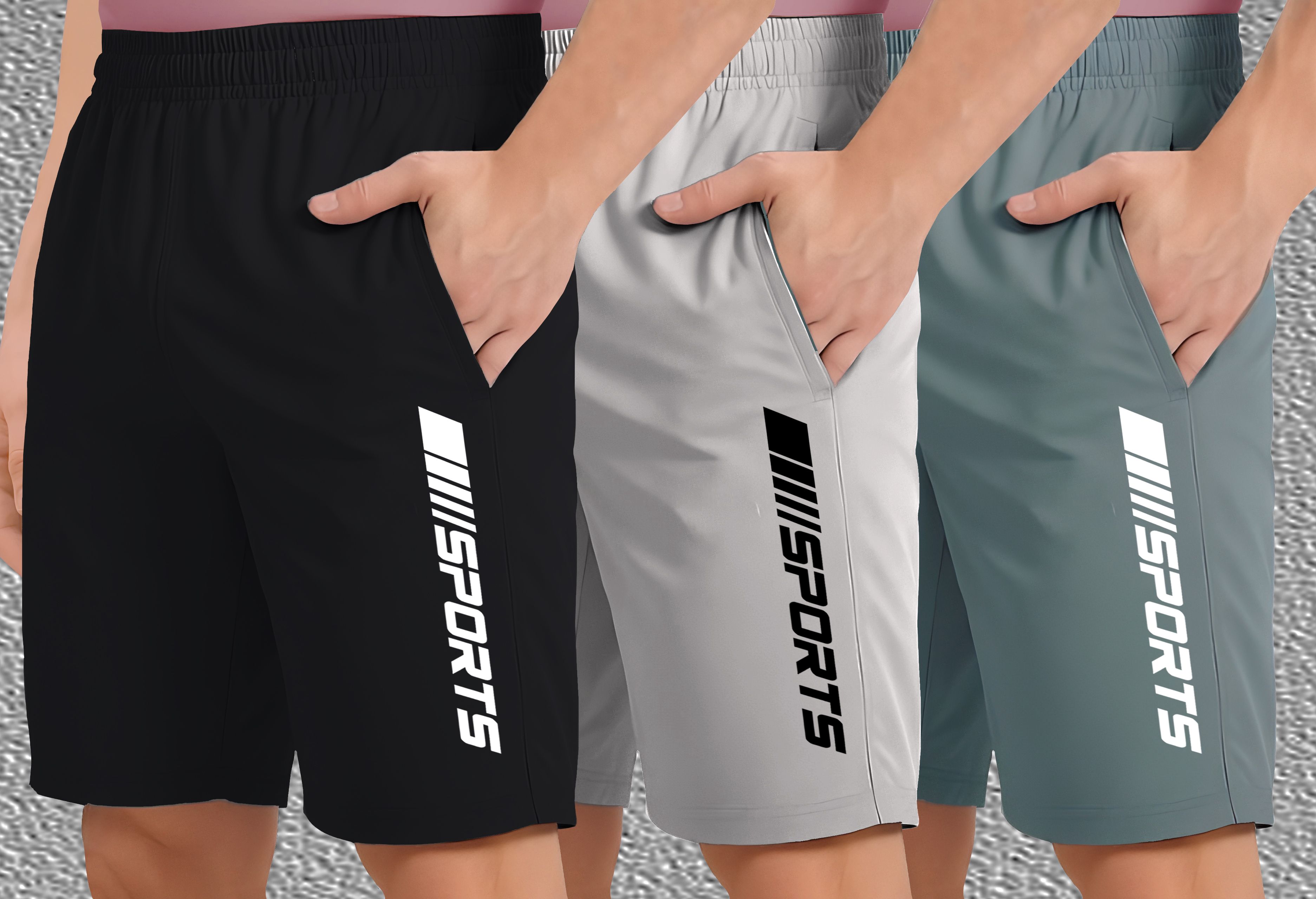 denlike Pack of 3 Solid Men Boxer-picture-13