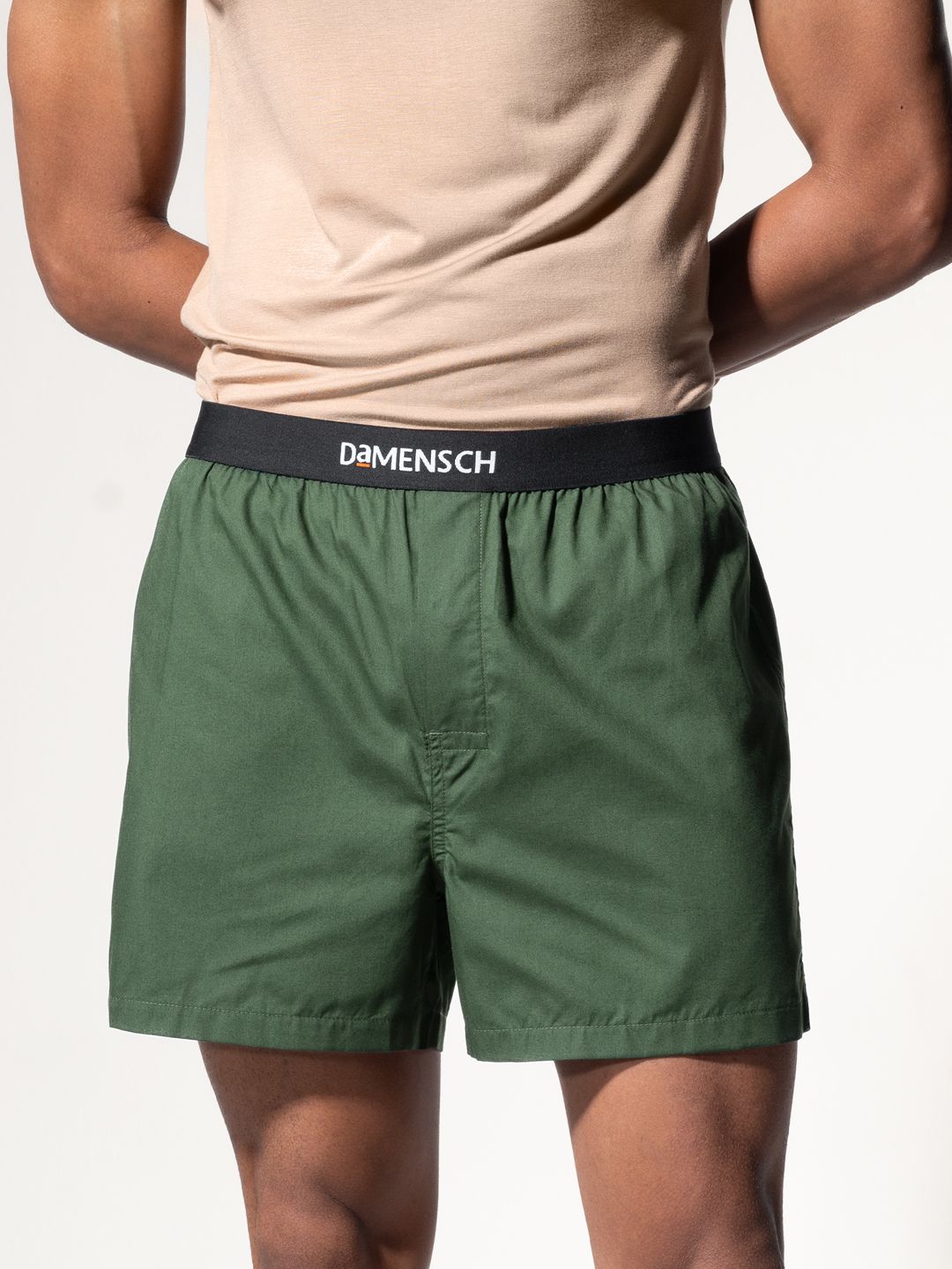 damensch Breeze Solid Mixed Inner Boxers Solid Men Boxer-picture-11