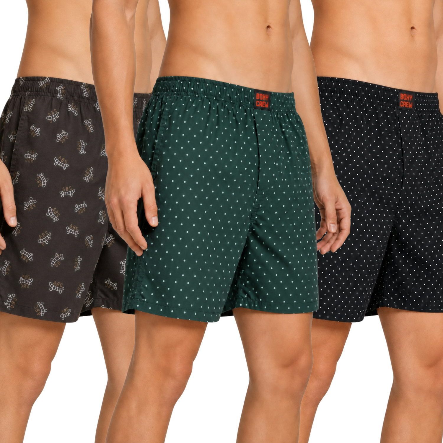 boxy crew Pack of 3 Printed Men Boxer-picture-34