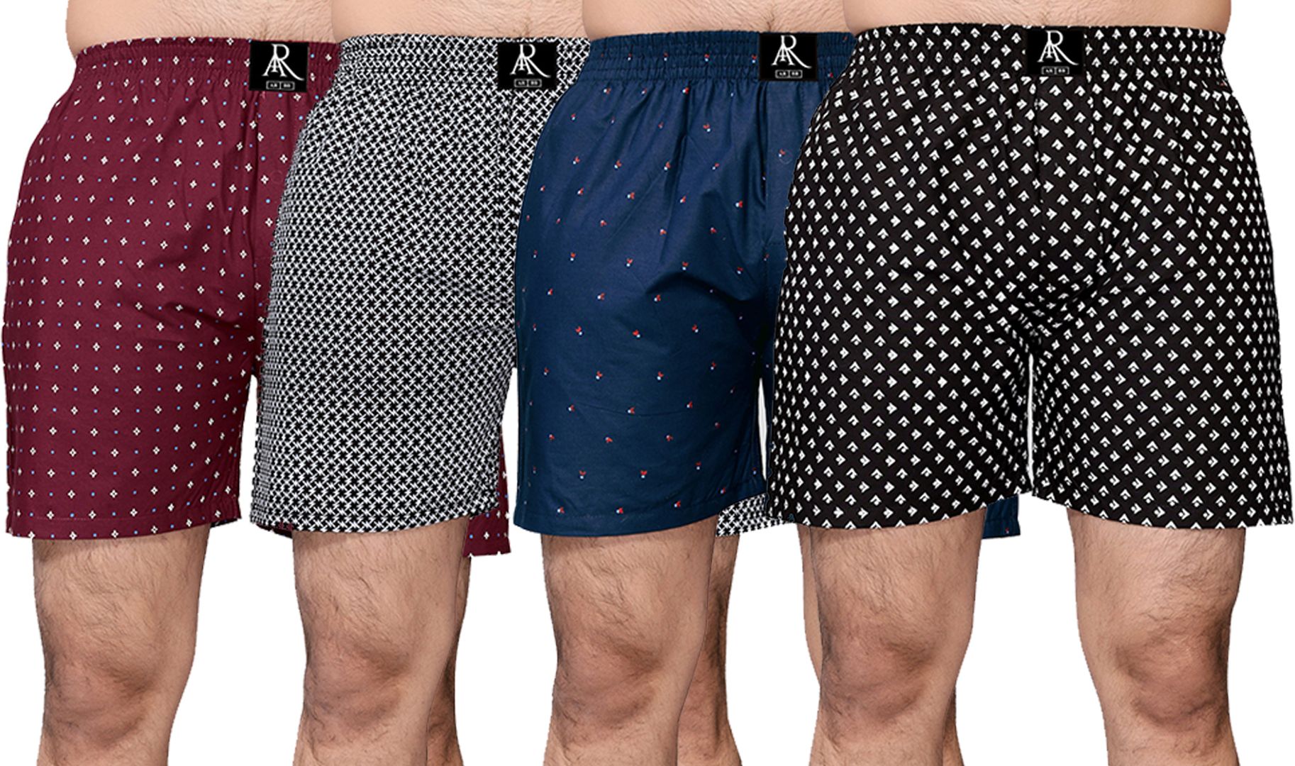 arbb clothies Pack of 4 Printed Men Boxer-picture-24
