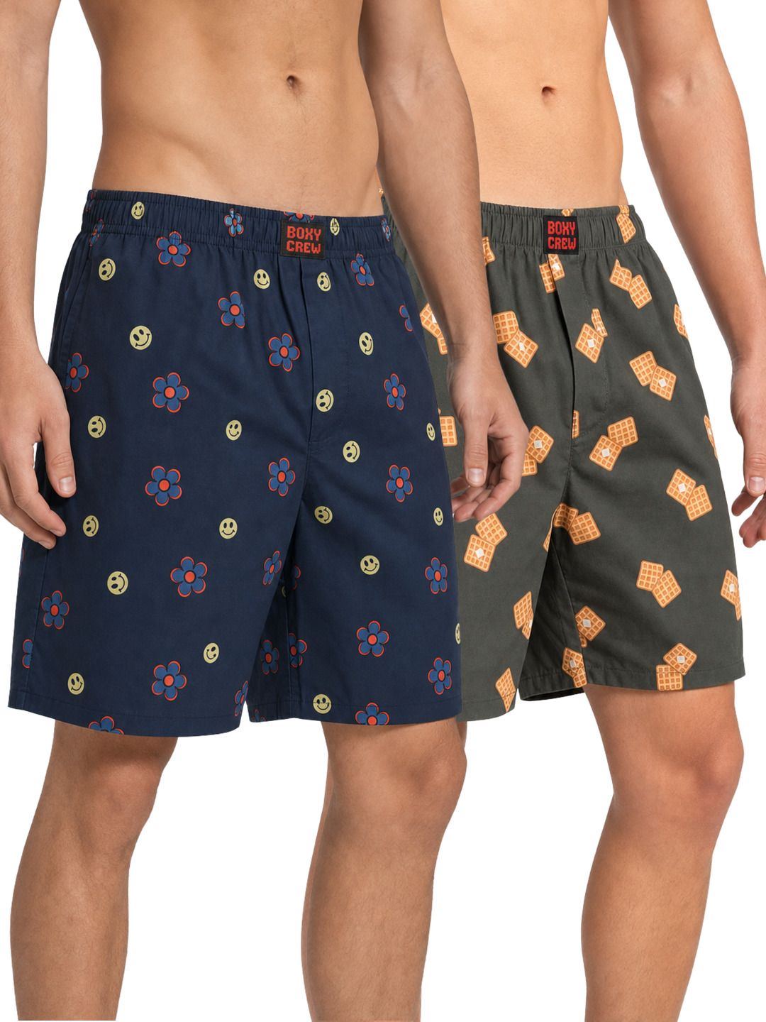boxy crew Pack of 2 Printed Men Boxer-picture-20
