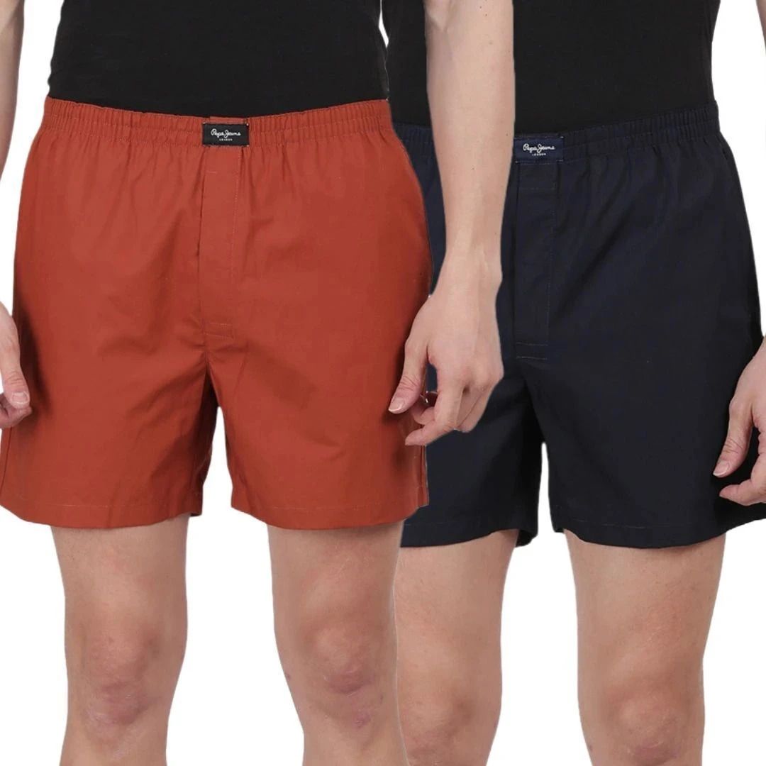 pepe jeans Pack of 2 Solid Men Boxer-picture-16