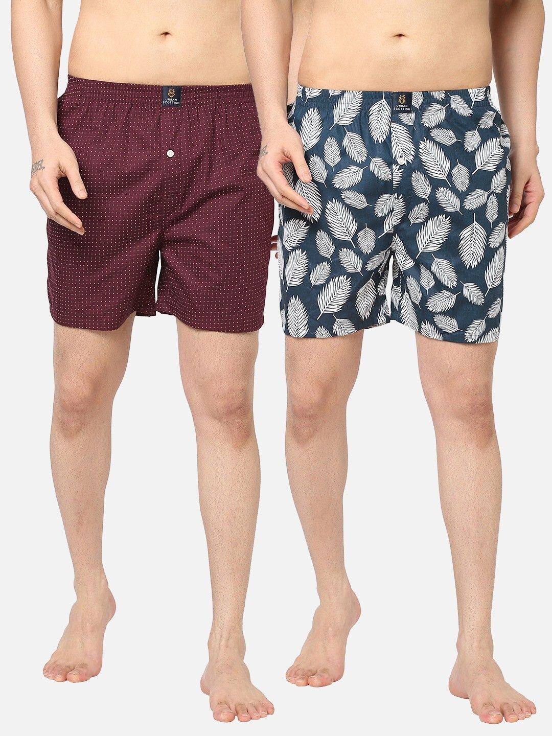 urban scottish Pack of 2 Printed Men Boxer-picture-24