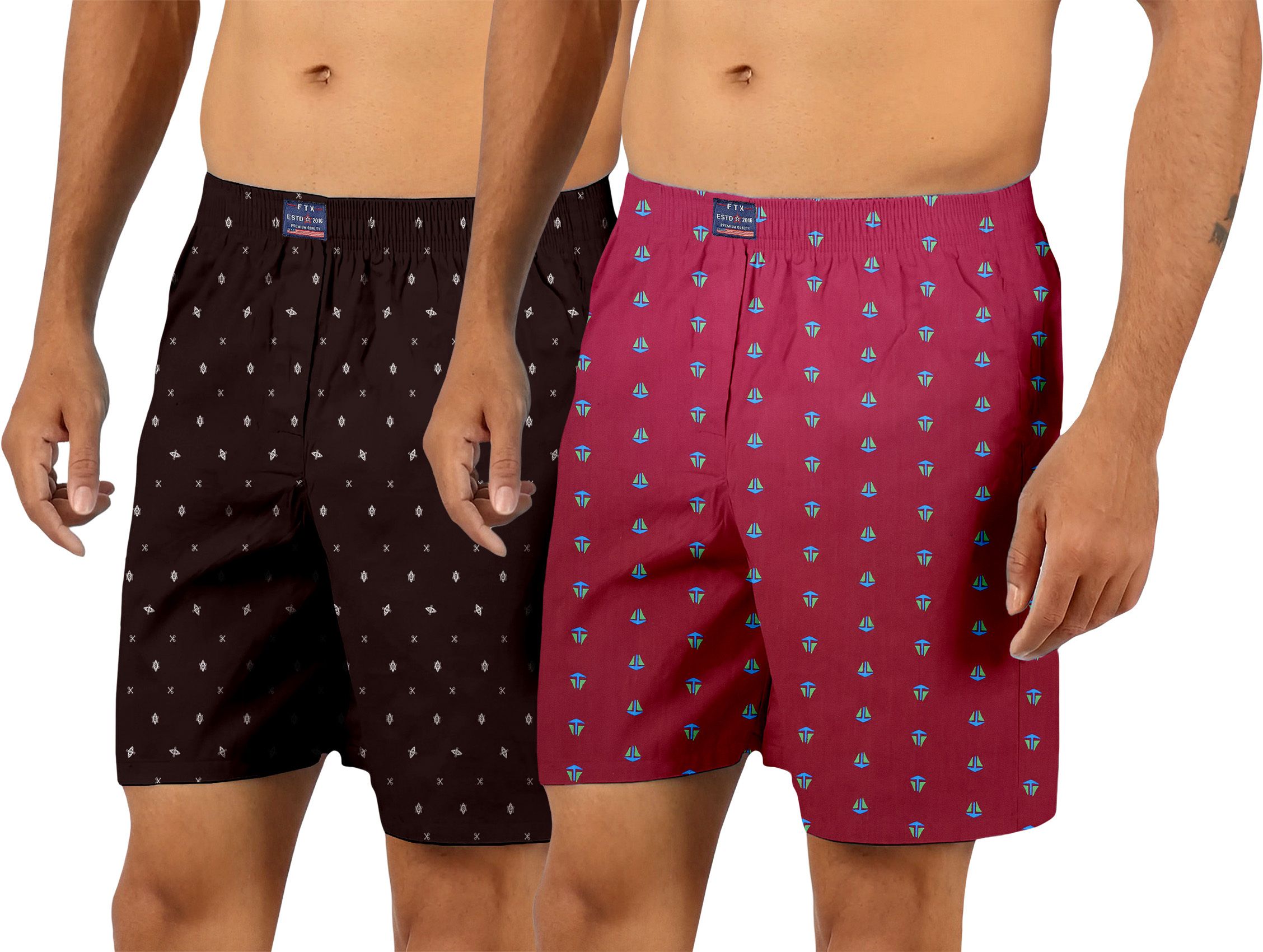 ftx Pack of 2 Printed Men Boxer-picture-11