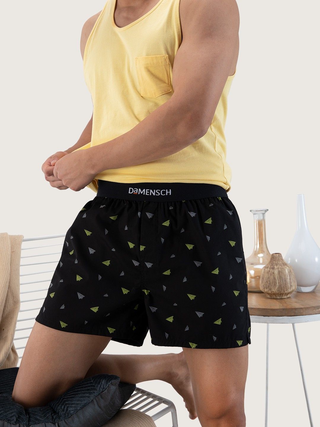 damensch Cotton Back Pocket Printed Men Boxer-picture-19