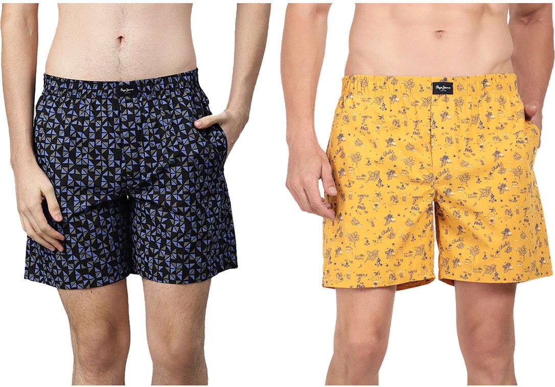 pepe jeans Pack of 2 Printed Men Boxer-picture-35