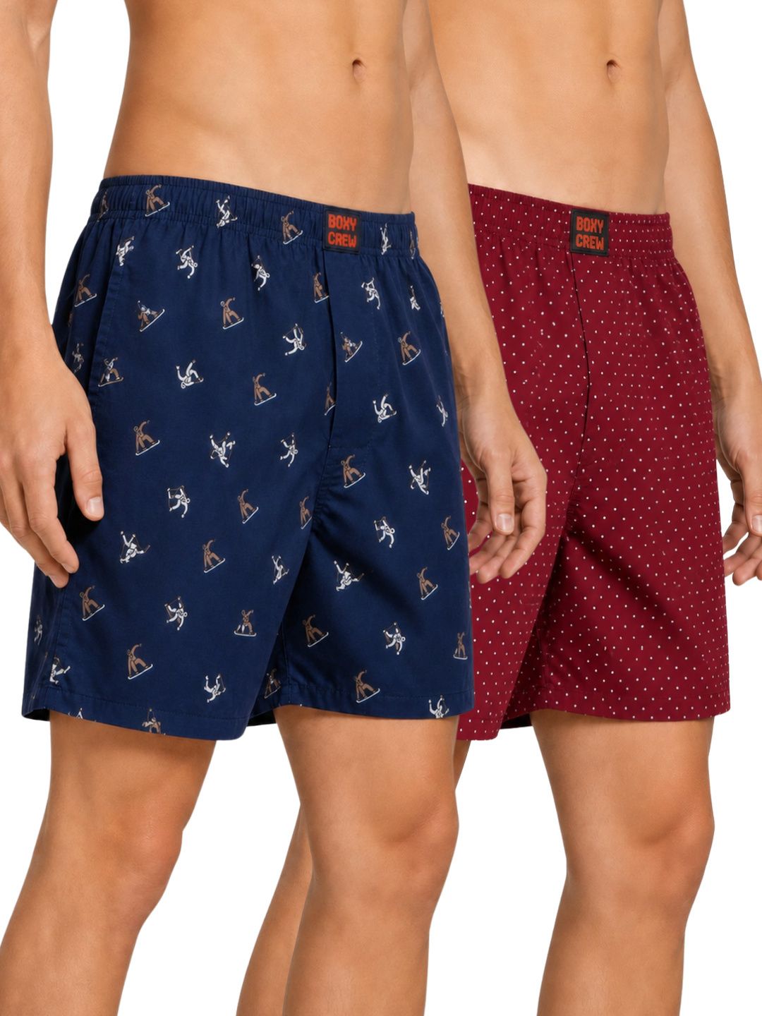 boxy crew Pack of 2 Printed Men Boxer-picture-17