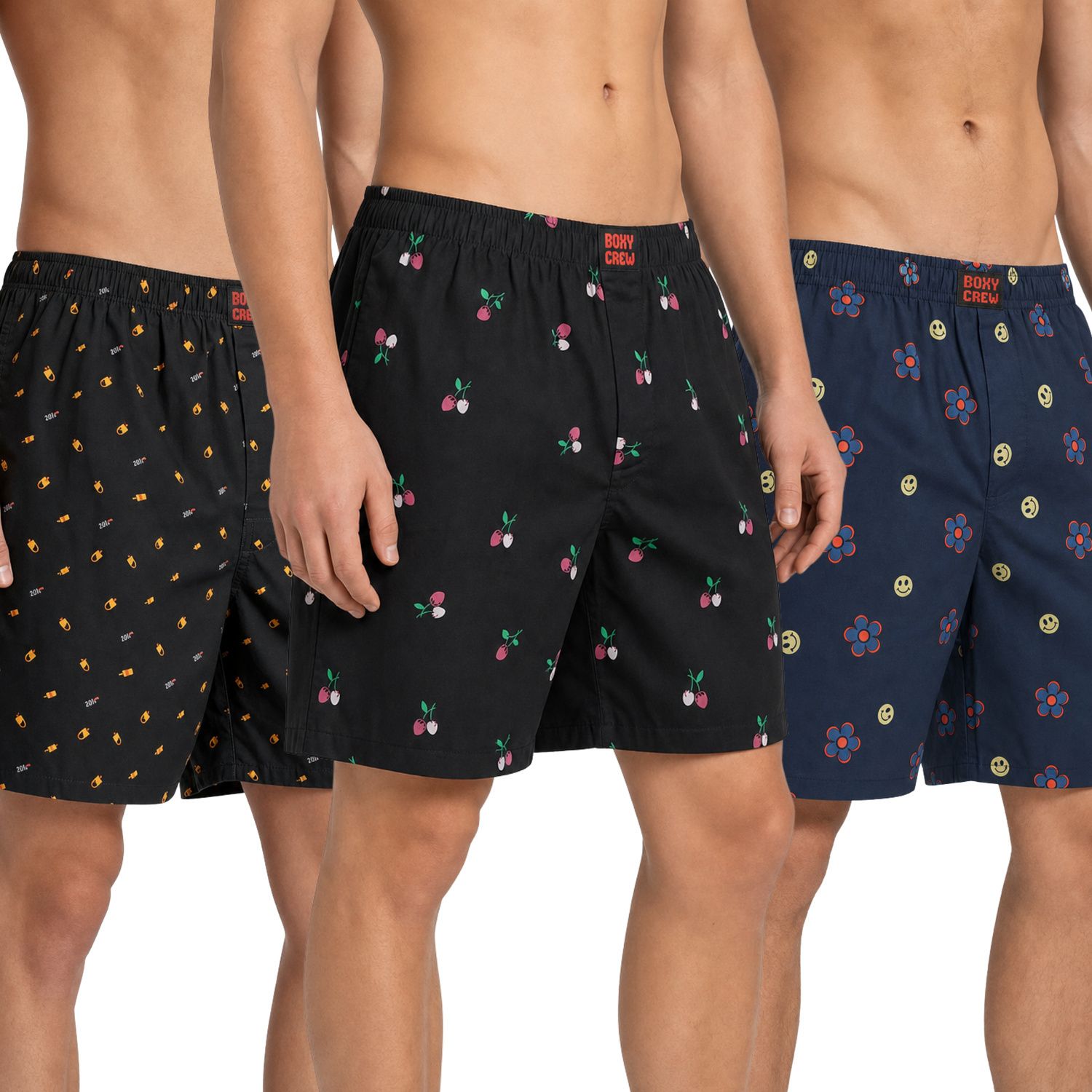 boxy crew Pack of 3 Printed Men Boxer-picture-45
