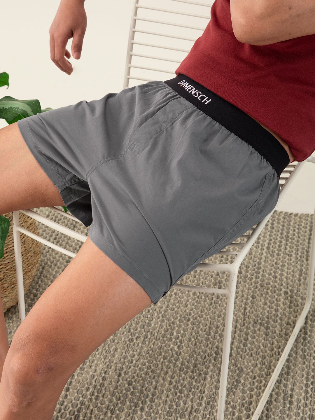 Breeze Solid Solid Men Boxer-image-3