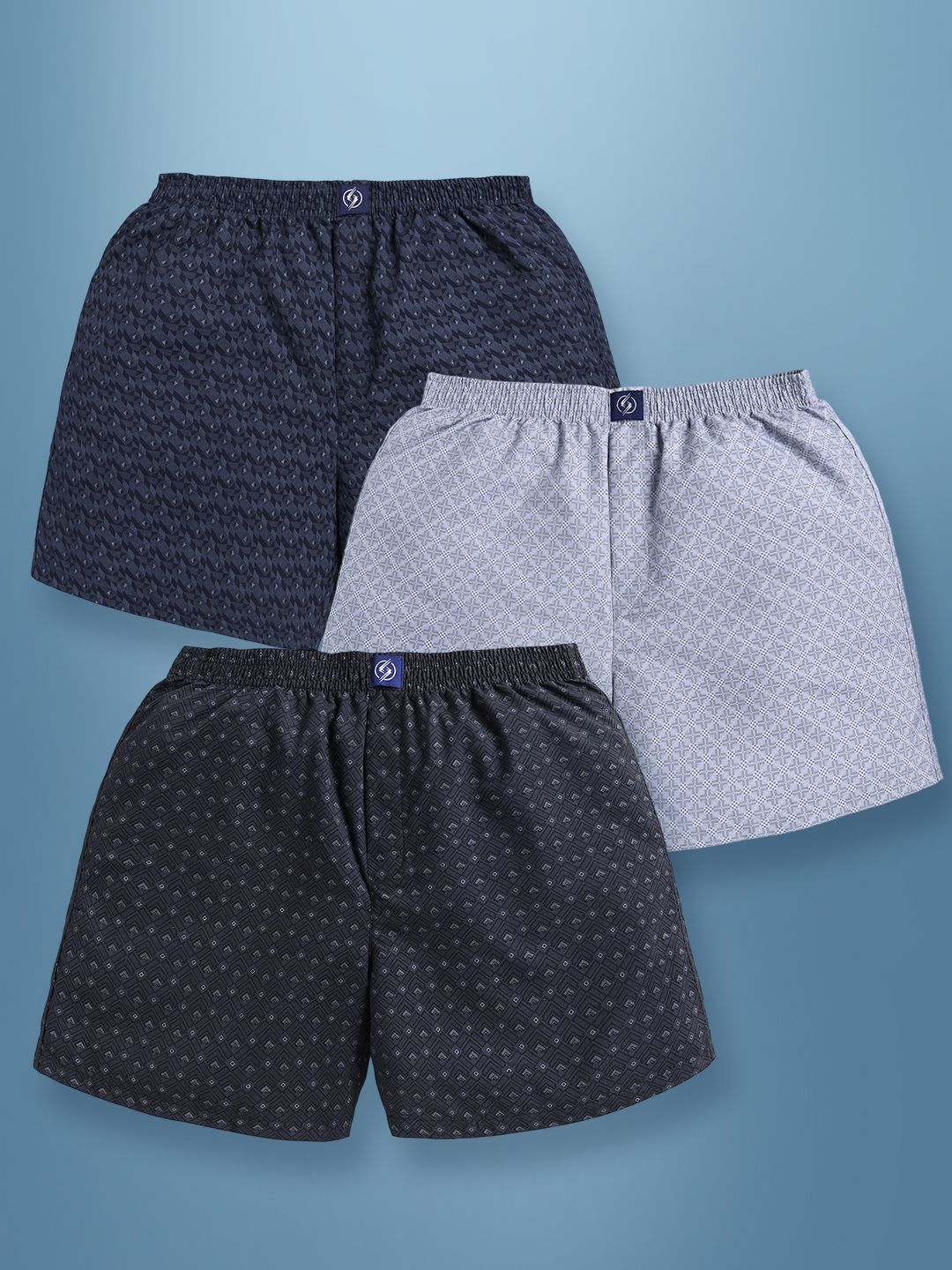 supersquad Pack of 3 Printed Men Boxer-picture-16