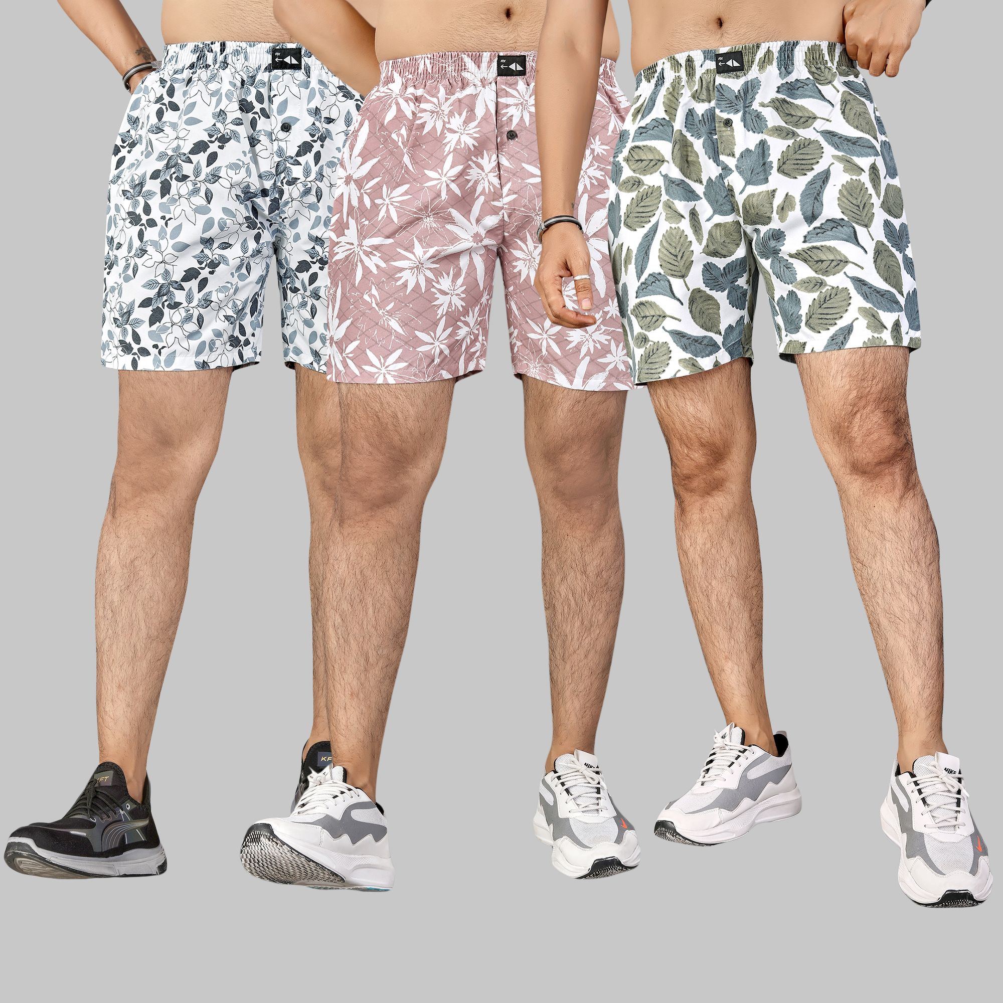 ftx Pack of 3 Printed Men Boxer-picture-30