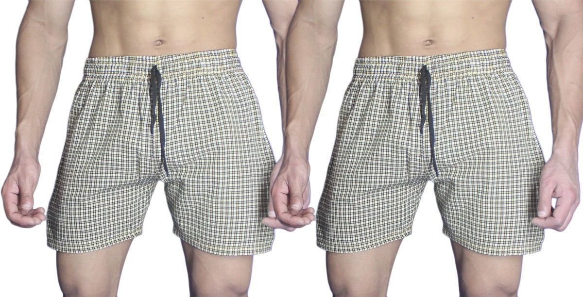 divasha ent trend Pack of 2 Checkered Men Boxer-picture-32