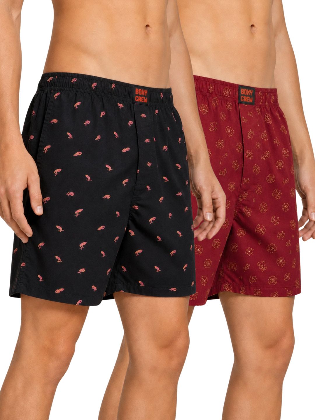boxy crew Pack of 2 Printed Men Boxer-picture-25