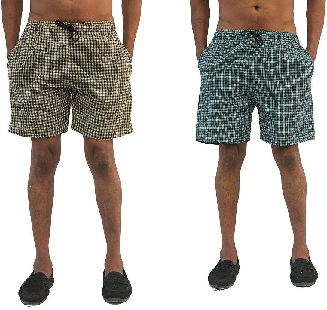 divasha ent trend Pack of 2 Checkered Men Boxer-picture-45