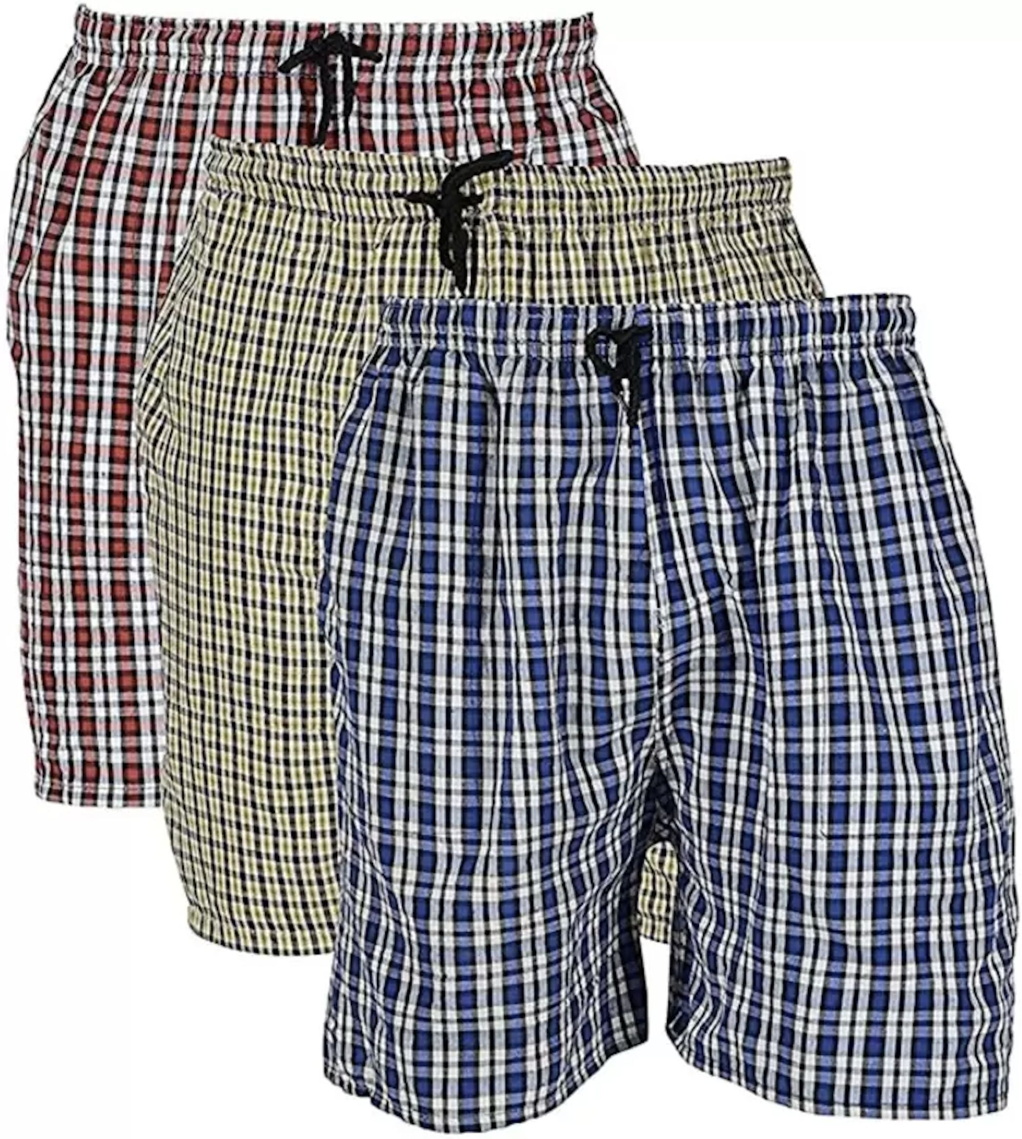 skutir fashions Pack of 3 Checkered Men Boxer-picture-19