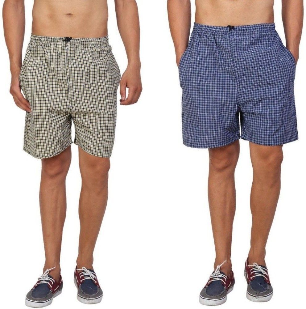 divasha ent trend Pack of 2 Checkered Men Boxer-picture-12