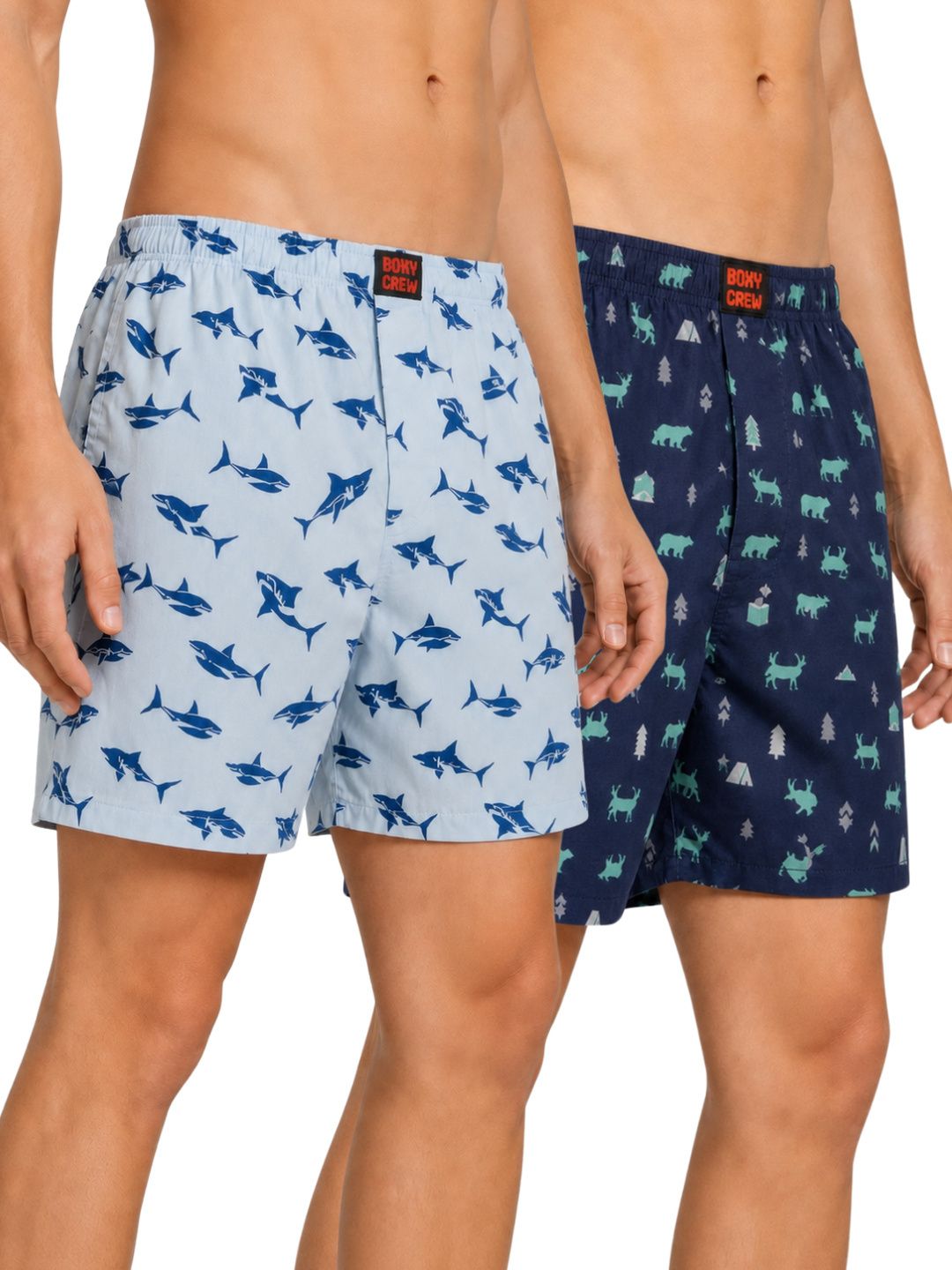 boxy crew Pack of 2 Printed Men Boxer-picture-28