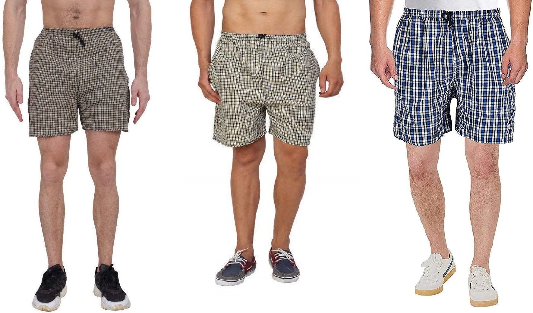 divasha ent trend Pack of 2 Checkered Men Boxer-picture-25