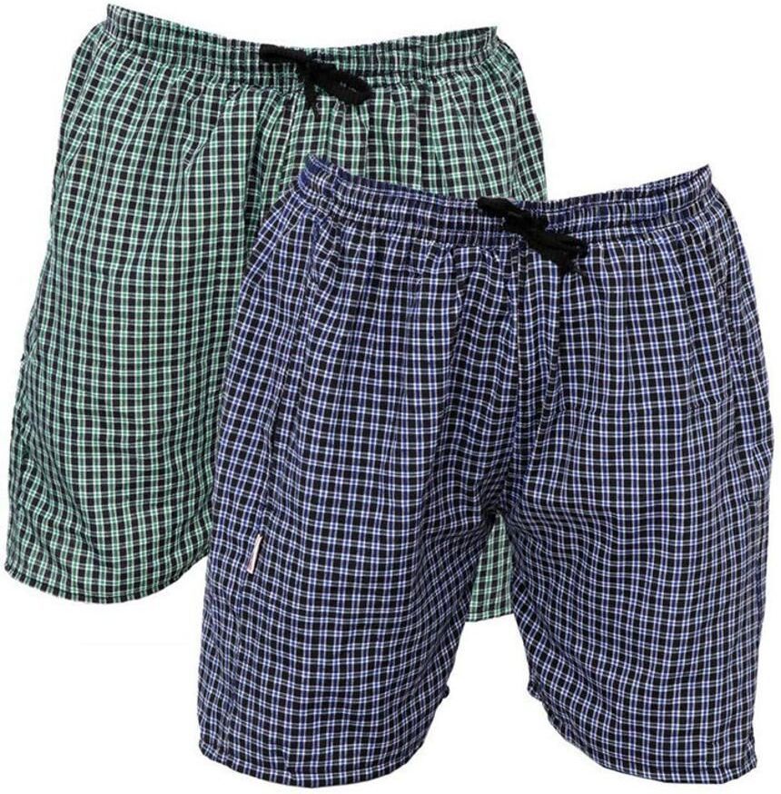divasha ent trend Pack of 2 Checkered Men Boxer-picture-18