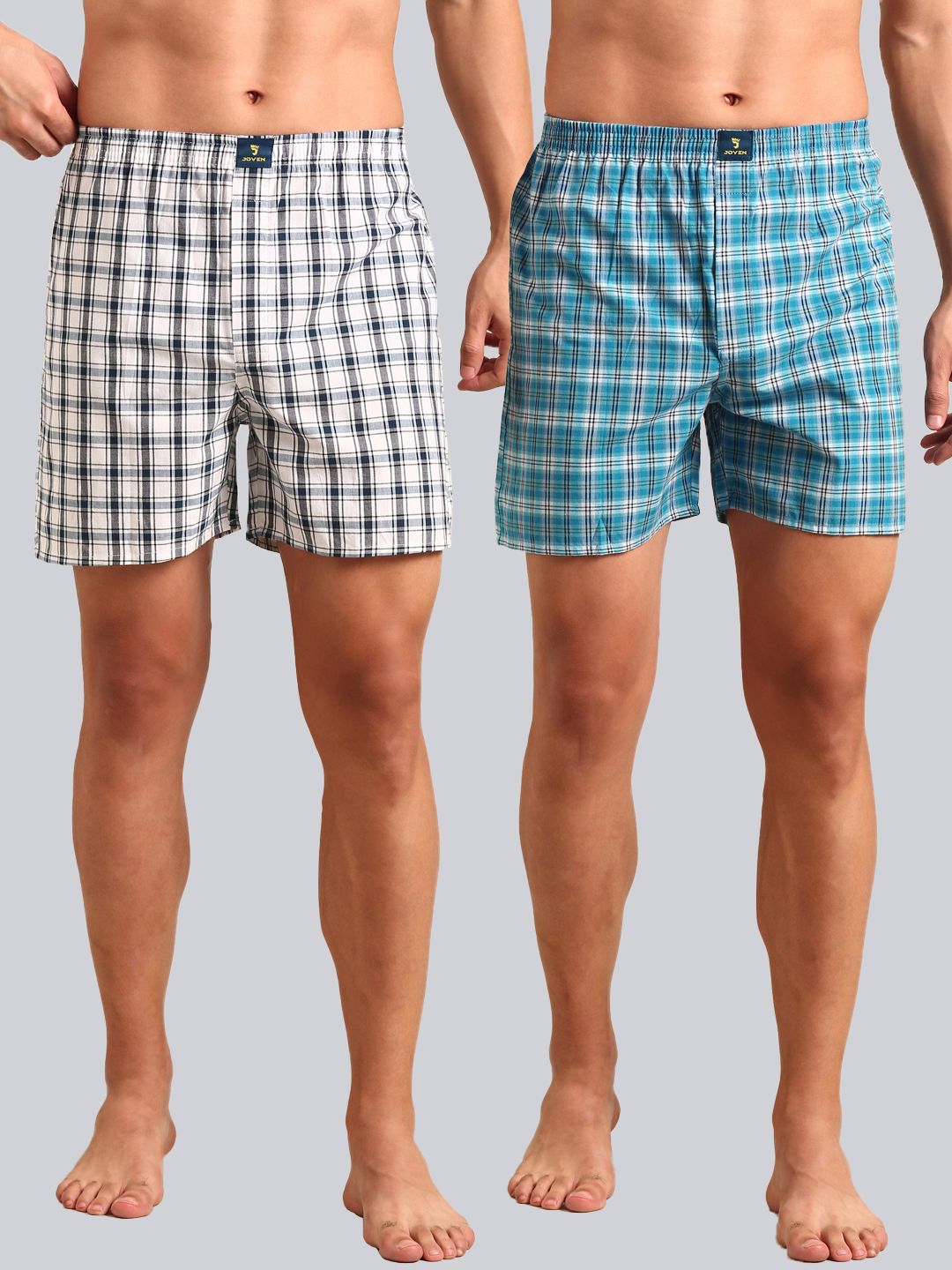 joven Pack of 2 Checkered Men Boxer-picture-24