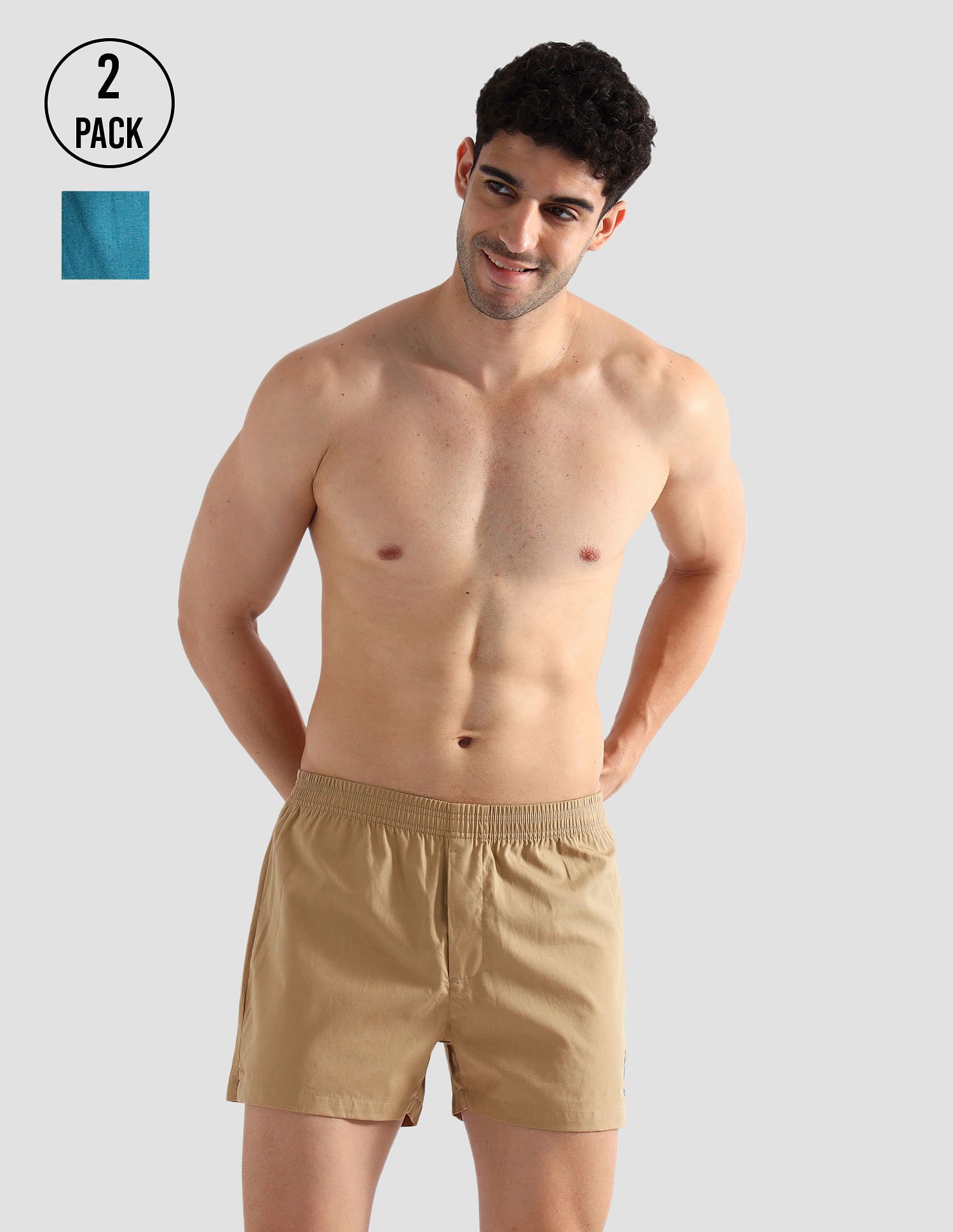 u.s. polo assn. Pack of 2 Solid Men Boxer-picture-26