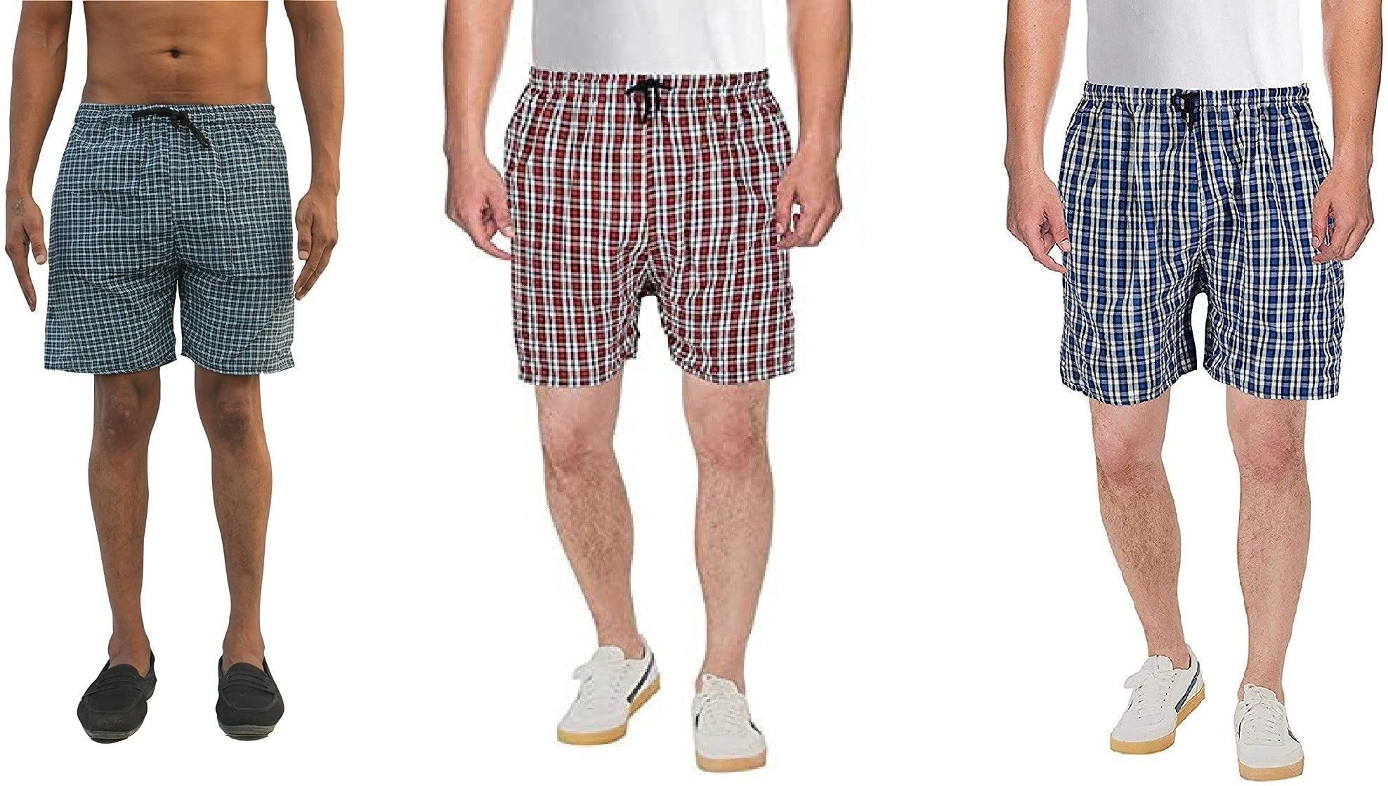 divasha ent trend Pack of 2 Checkered Men Boxer-picture-24