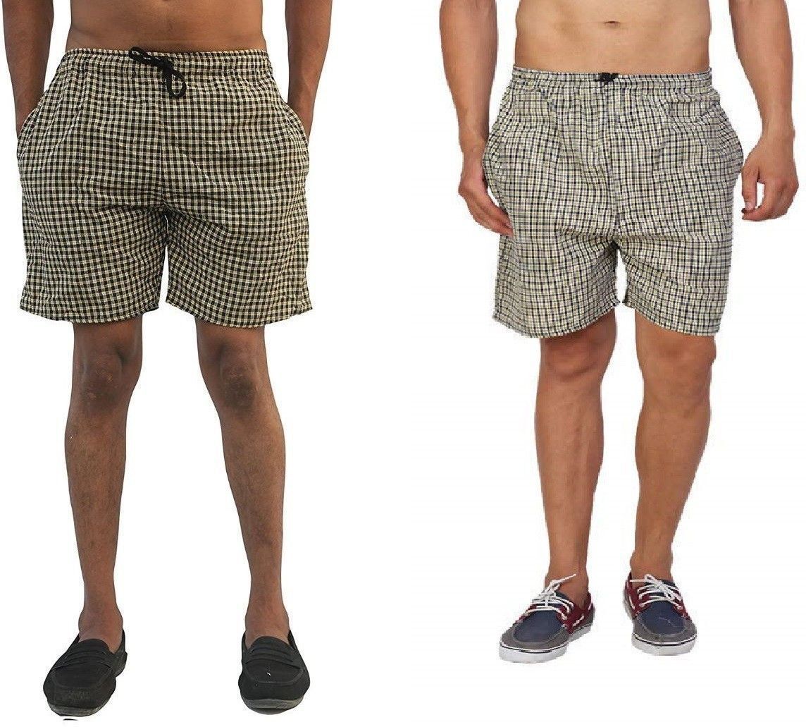 divasha ent trend Pack of 2 Checkered Men Boxer-picture-24