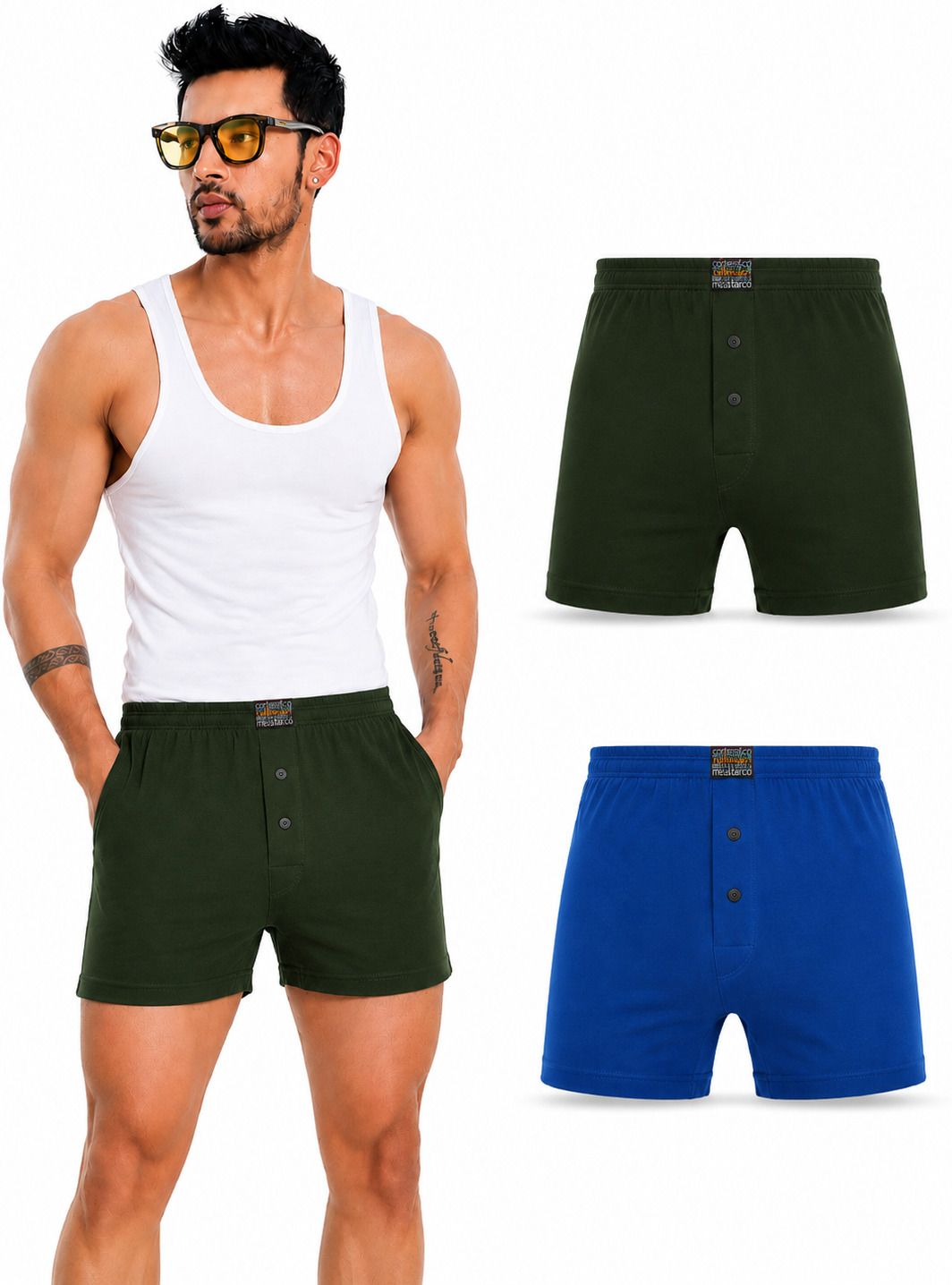 essa Pack of 2 Solid Men Boxer-picture-48