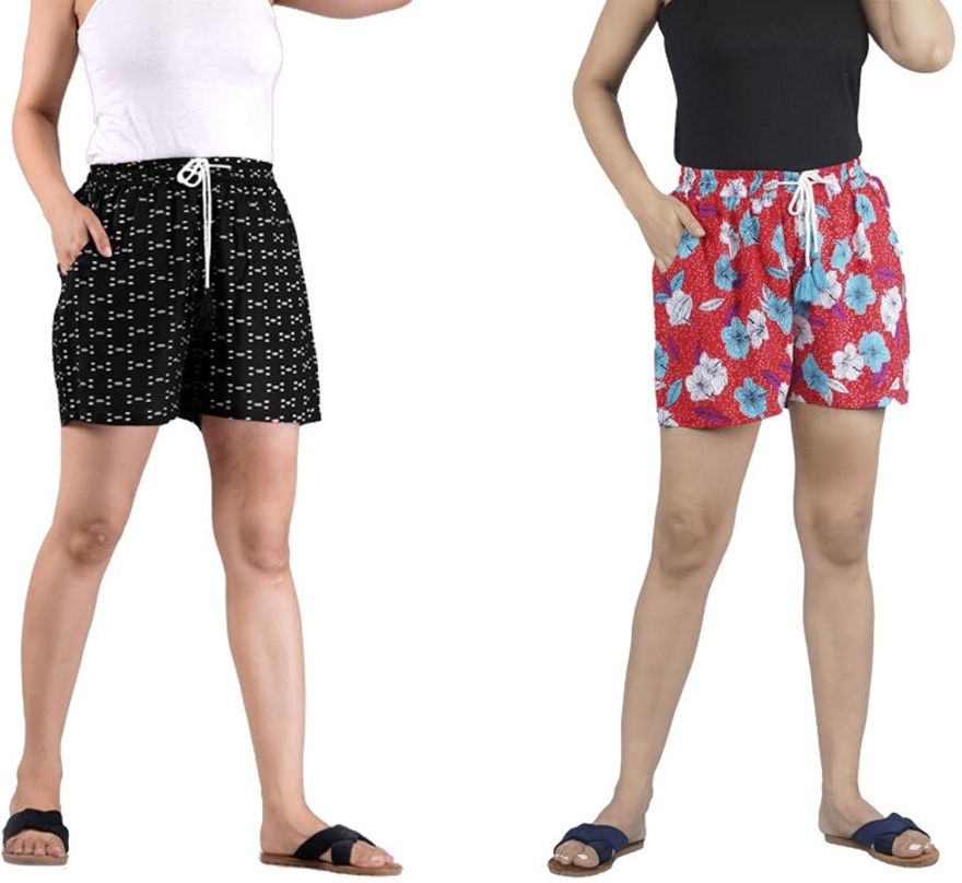 Pack of 2 Printed Women Boxer
